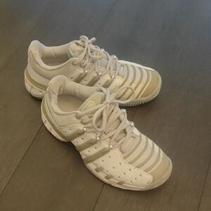 adidas Women's Sneakers in Gray and Cream